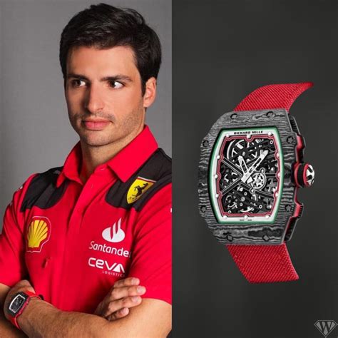 richard mille ferrari sainz